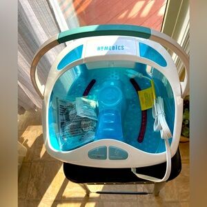 Homedics shower bliss foot spa with heat boost New